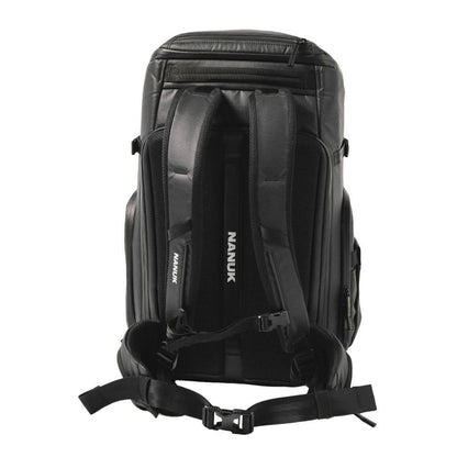 NANUK N-PVD 30L Camera Backpack – Water-Repellent with Rain Cover, Fits 2 Cameras, Drone, Tripod & 16" Laptop Compartment, Carry-On Approved – For Photographers, Travel & Hiking – Black