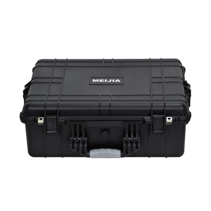 MEIJIA Portable Waterproof Protective Hard Case, Camera Case with Customizable Fit Foam Inserted,Fit Use of Drones,Camera,Equipments, Elegant Black (24.25"X19.43"X8.68")