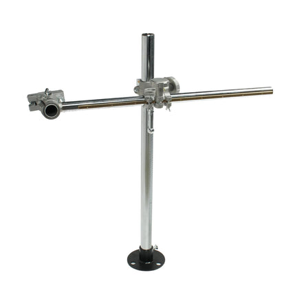 Welding Torch Holder Support Mig Tig Gun Holder WIth V-Clamp Mountings for Gas Torch Cutting Machine, Positioner Turntable, Horizontal Bar 500mm(19.68in), Vertical Bar 600mm(26.6in)