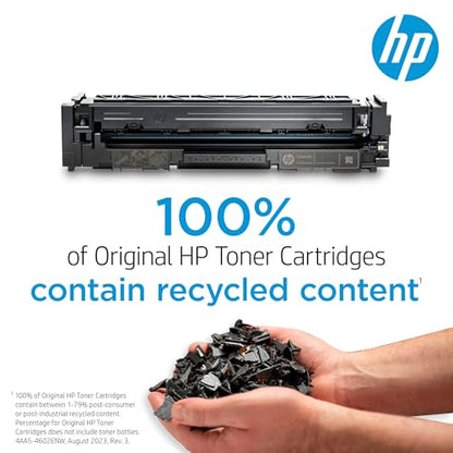 HP 206X Yellow High-yield Toner Cartridge | Works with HP Color LaserJet Pro M255, HP Color LaserJet Pro MFP M282, M283 Series | W2112X