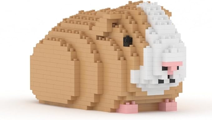 JEKCA Guinea Pig 01S | Animal Plastic Building Blocks | Age 14+