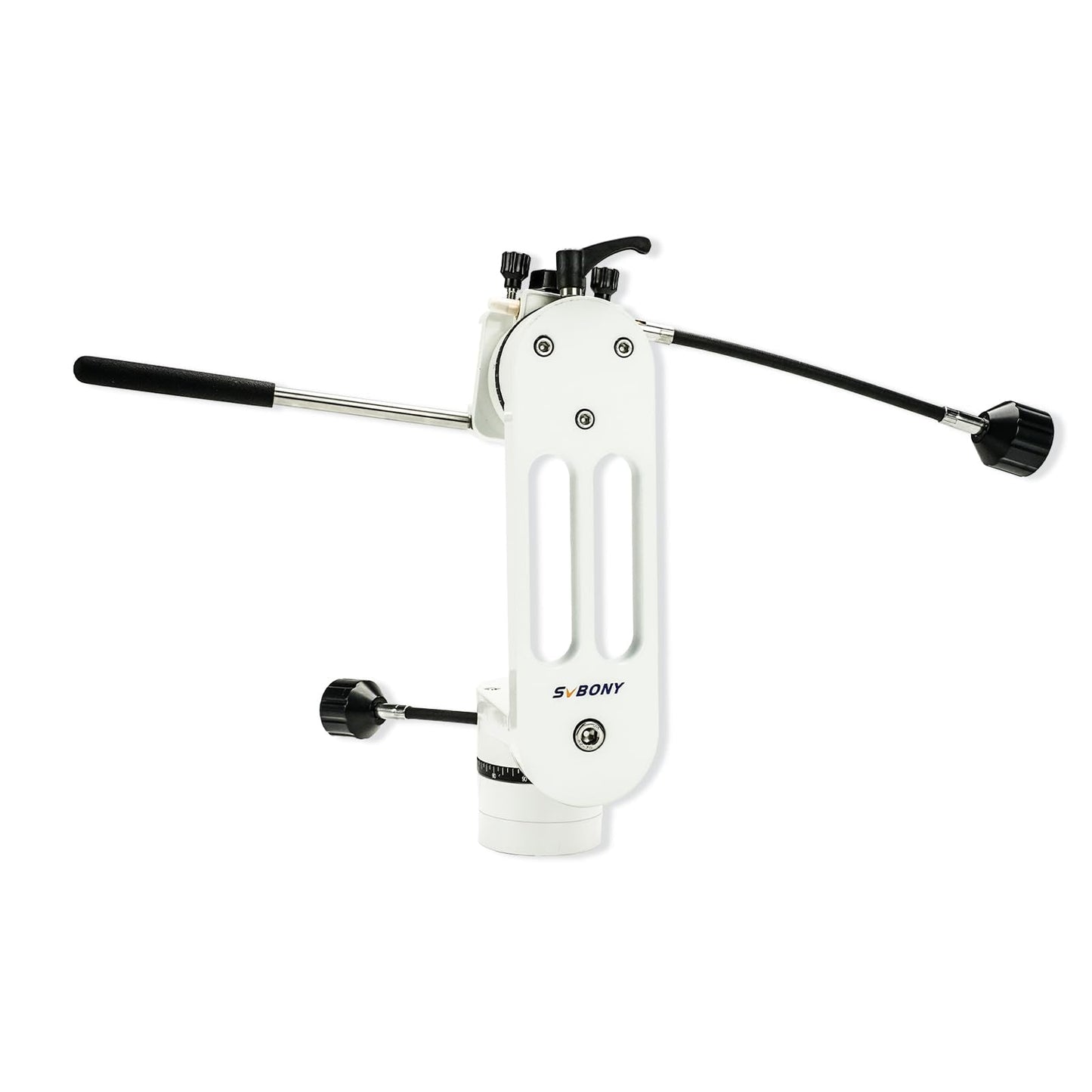 SVBONY SV225 Alt-Azimuth Mount, Adjustable Angle Alt-Azimuth Mount, Load-Bearing 10kg, CNC Hollow Structure, Telescope Altazimuth Fine Adjustment Shift, Telescope Accessories with Variable Speed Gear