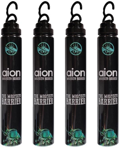 Aion Outdoor Mosquito Barrier - Effective 4 Pack for Ultimate Bug Protection