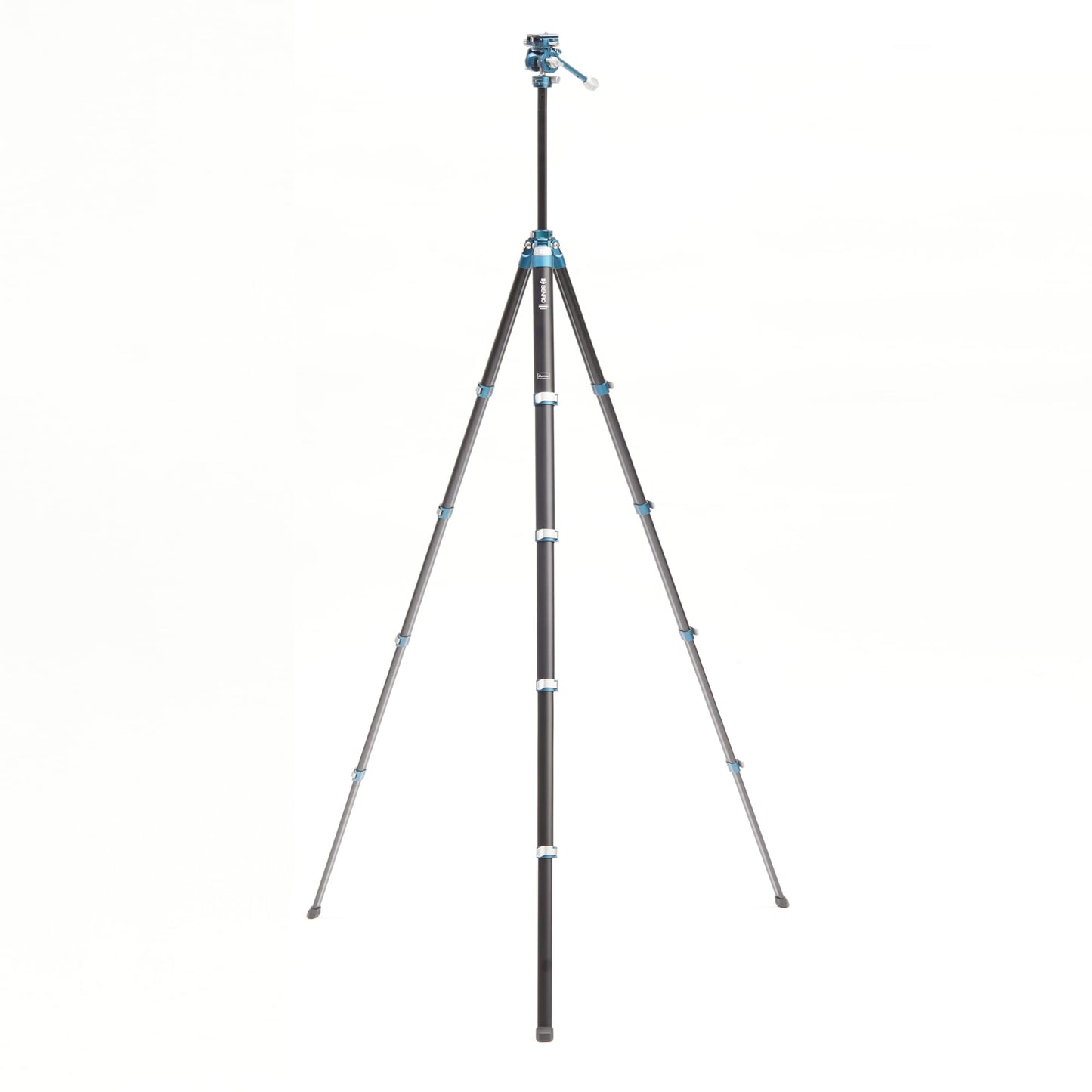 Benro CyanBird Pro Aluminum Lightweight Tripod Kit for Birding & Wildlife for Scopes, Binoculars & Photography, Ball Head, Adjustable Legs, Arca-Swiss Plate, Flip Locks, 61" Max Ht, 8.2lb Payload