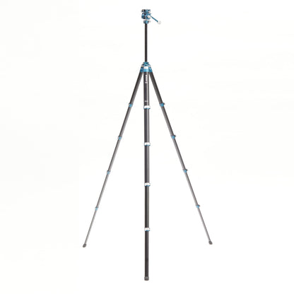 Benro CyanBird Pro Aluminum Lightweight Tripod Kit for Birding & Wildlife for Scopes, Binoculars & Photography, Ball Head, Adjustable Legs, Arca-Swiss Plate, Flip Locks, 61" Max Ht, 8.2lb Payload