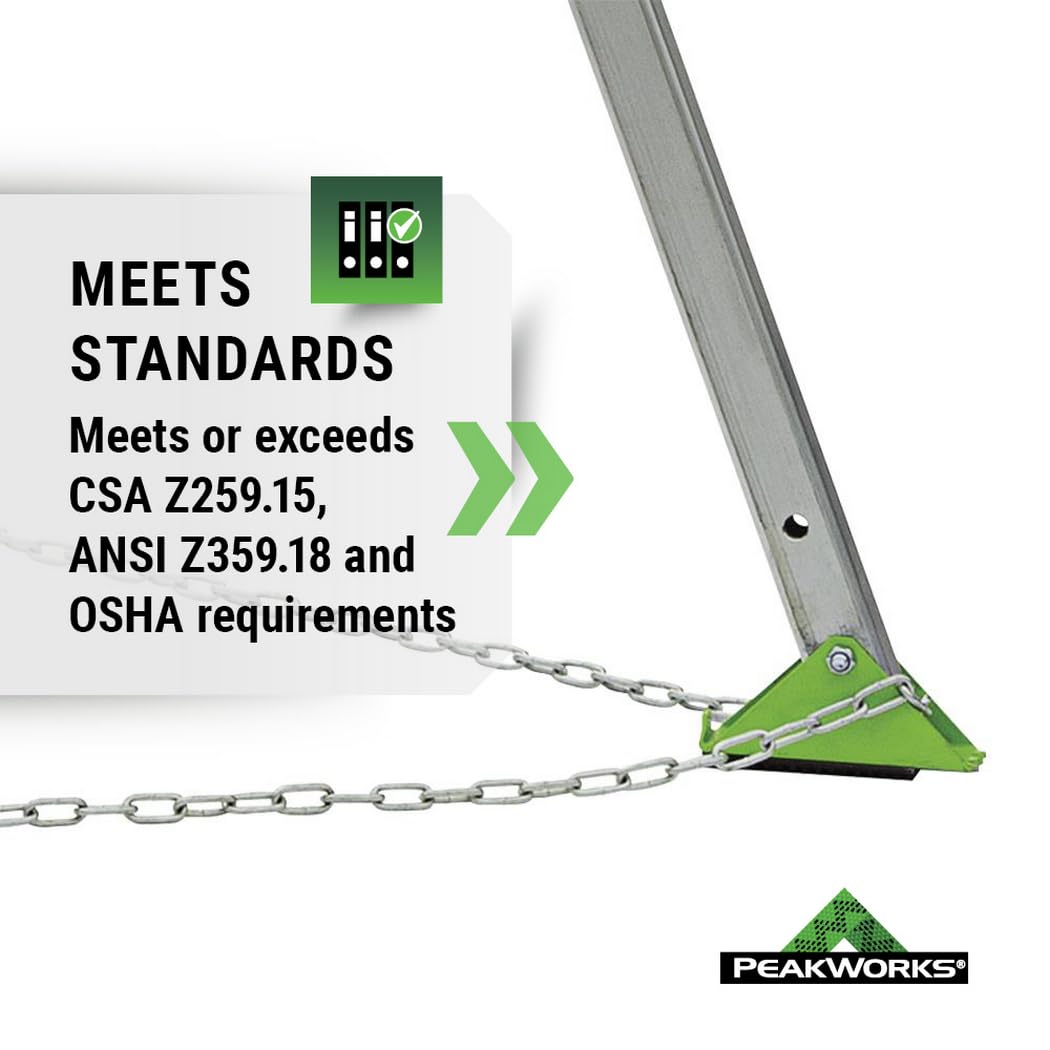 Peakworks Confined Space Kit - For Safe Access & Rescue - Includes Tripod, Man Winch & Bag - OSHA & ANSI Compliant Fall Protection - 65 ft Cable