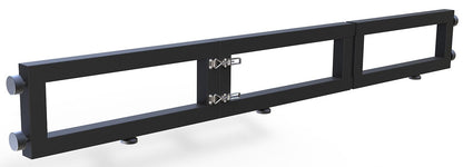 KNAWIER Truck Bed Cargo Divider for Full Size Truck, Compatible with Silverado,F150,F250,Sierra 1500,Titan,Foldable,No Drilling