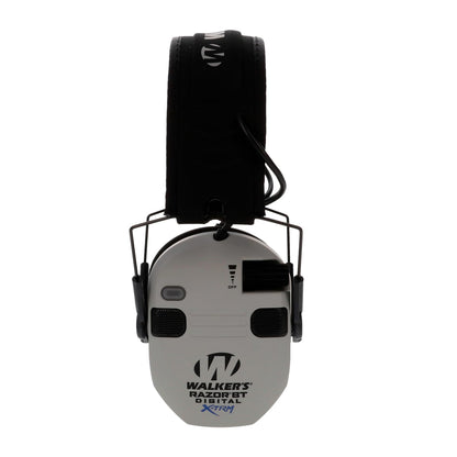 WALKER'S Razor Digital X-TRM Bluetooth Sound-Enhancing Hunting Shooting Ear Protection Electronic Earmuffs with Gel Earpads & Mesh Headband, 2 AAA Batteries Included