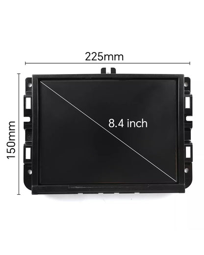 8.4" Uconnect VP2 Touch Screen LCD Display Monitor for 2017-2021 Jeep Compass Replacement Radio Navigation LA084X02-SL01 with Frame