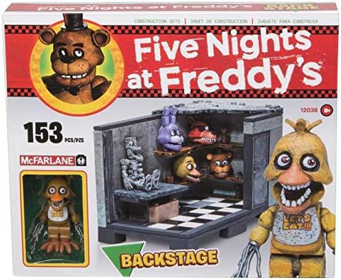 McFarlane Toys Five Nights at Freddy's Backstage 'Classic Series' Medium Construction Set