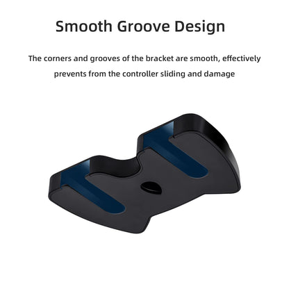 Mcbazel Under Desk Mount for Xbox Series X/S, Xbox One X/S, Xbox One, Xbox 360, Switch Pro Controller, Table Stand Holder Compatible with Xbox and Switch Pro Controller - Black