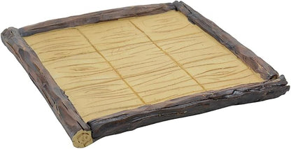 BLACK FOREST DECOR Bears vs Moose Tic Tac Toe Game - Rustic Family Game for Cabins