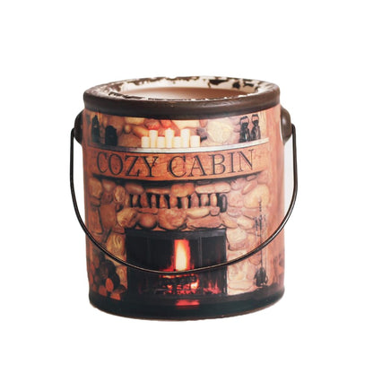 A CHEERFUL GIVER 95hr 20oz Scented Candle - Cozy Cabin - Multi-Wick Glass Candle - Gifts For Men and Women