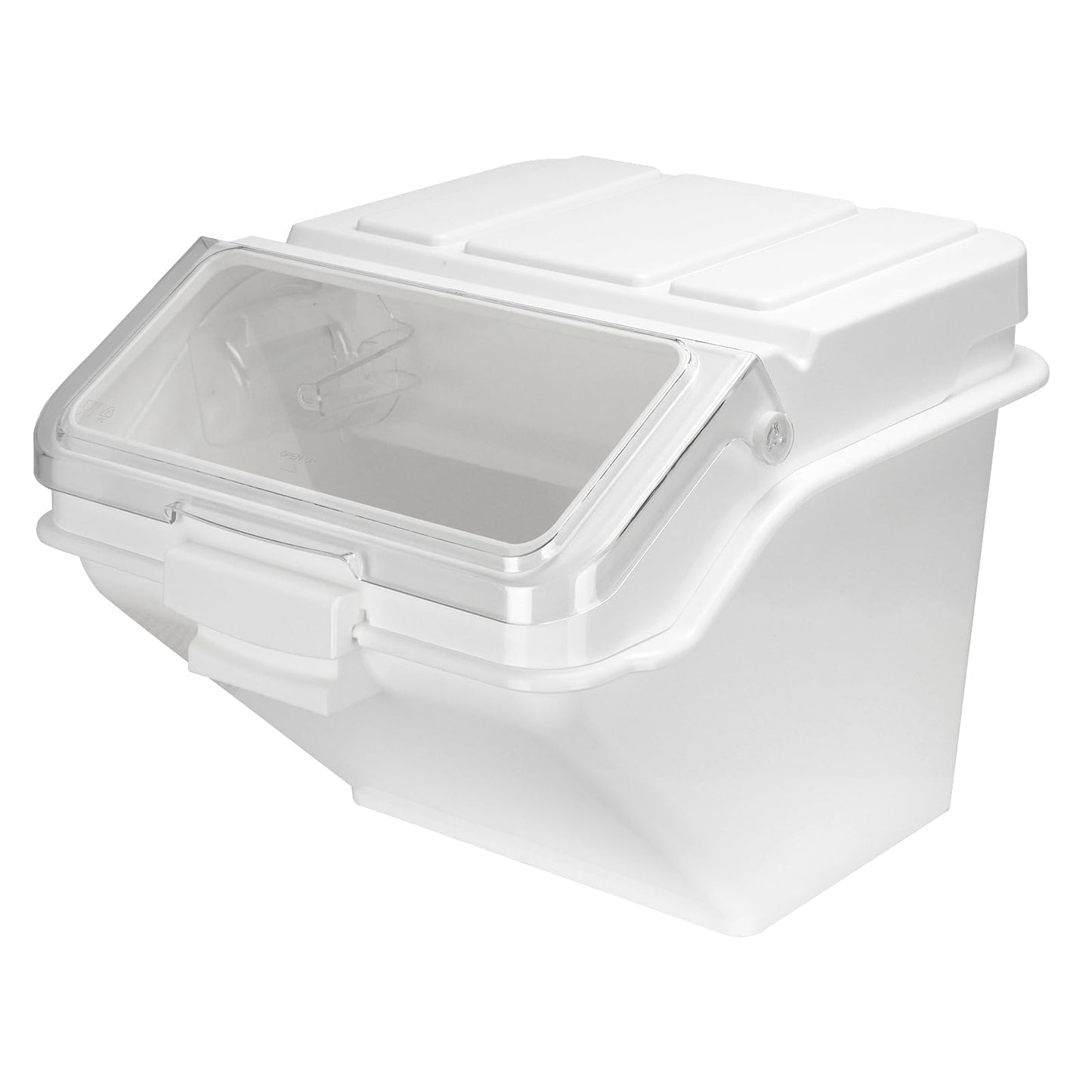 WELKOR 88LB Flour Storage Container With Scoop for Dry Food, Sugar, Baking Supplies,Rice.BPA Free Ingredient Storage Bin，Pet Food Storage Container Dog Cat Birds Food Bin (88 LB)