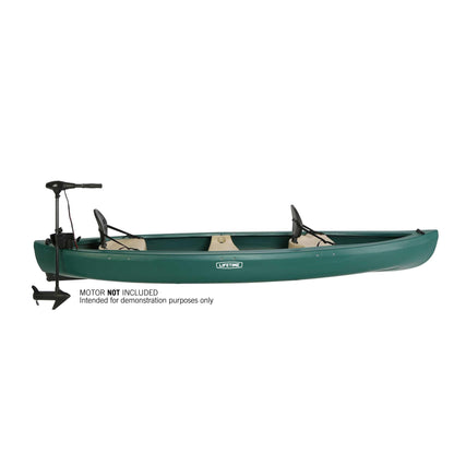 LIFETIME Wasatch Canoe, Green, 13'