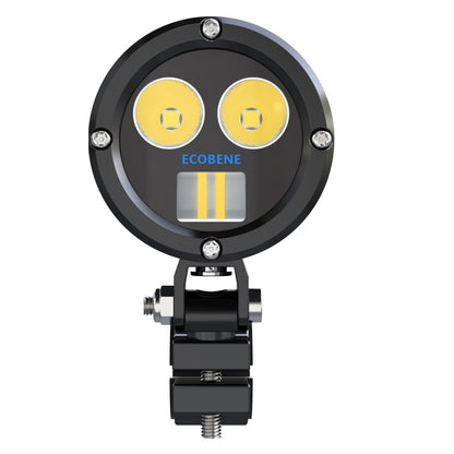 Walbryka 7000 LM Steel Waterproof Wireless High Led Auxiliary Light for Motorcycle KD35