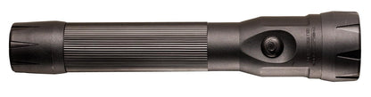 Streamlight 76833 PolyStinger DS LED Flashlight with 120-Volt AC Charger and 1 Piggyback Holder, Black - 385 Lumens