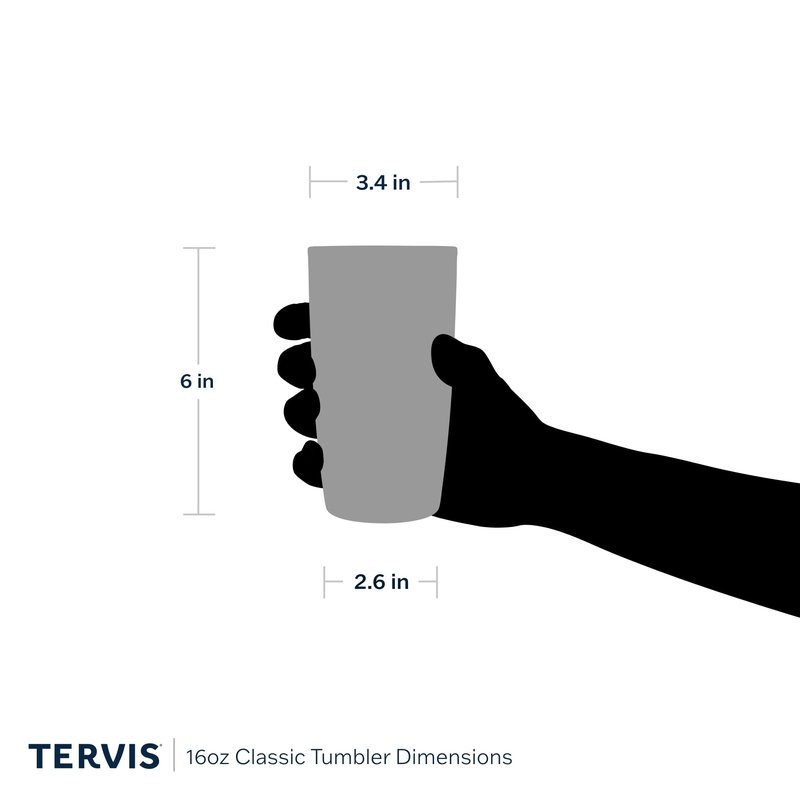 TERVIS Tumbler, 16-Ounce, "Blue Crab" -