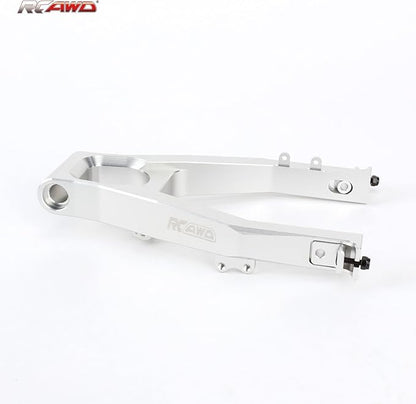 for Losi Promoto MX 7075 Rear Swing Arm Adjustable Wheelbase 1/4 Motorcycle RTR Pro Circuit Club MX Upgrades RCAWD Aluminum Parts # LOS264000 Silver