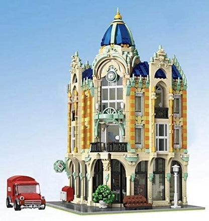 General Jim's Corner Post Office Modular Building Set - 3-Story Design with Post Office Art School Pottery Studio Red Mail Truck &amp Realistic City Details for Architecture Lovers