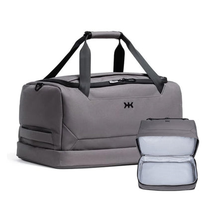 Knack Expandable Travel Duffel Alloy Gray