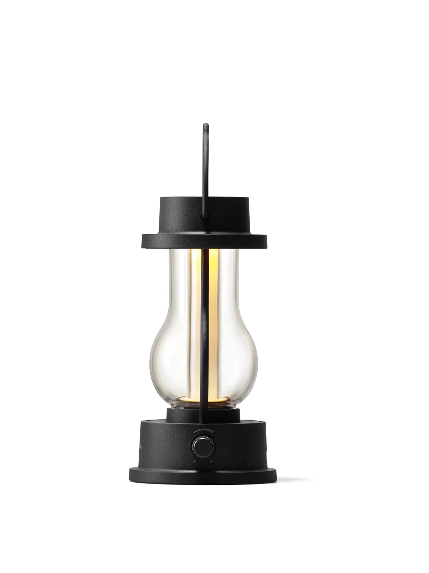 BALMUDA The Lantern | Rechargeable LED Lantern | 3 Light Modes: Candle, Amber, & Warm White | Battery Operated | Lightweight | Water-Resistant | US Version | Black