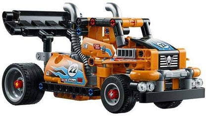 LEGO Technic Race Truck 42104 Pull-Back Model Truck Building Kit New 2020 (227 Pieces)