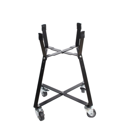 Rolling Cart for Kamado Joe Junior Accessories,Kamado Joe Rolling Nest with Heavy Duty Locking Caster Wheels Powder Coated Steel Rolling Outdoor Cart for Kamado Joe Junior Grill Stand