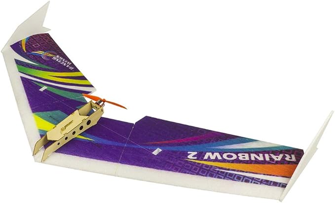 DW Hobby Electric Micro Flying Wing 1000mm Rainbow ZAGI Plane to Build (E0601)