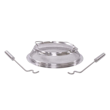 Solo Stove Ranger Shield - Durable Stainless Steel Spark Protector Mesh Screen for Fire Pits, Keeps Pops and Hot Embers Contained for Safe Outdoor Fires, Includes Shield Removal Tools