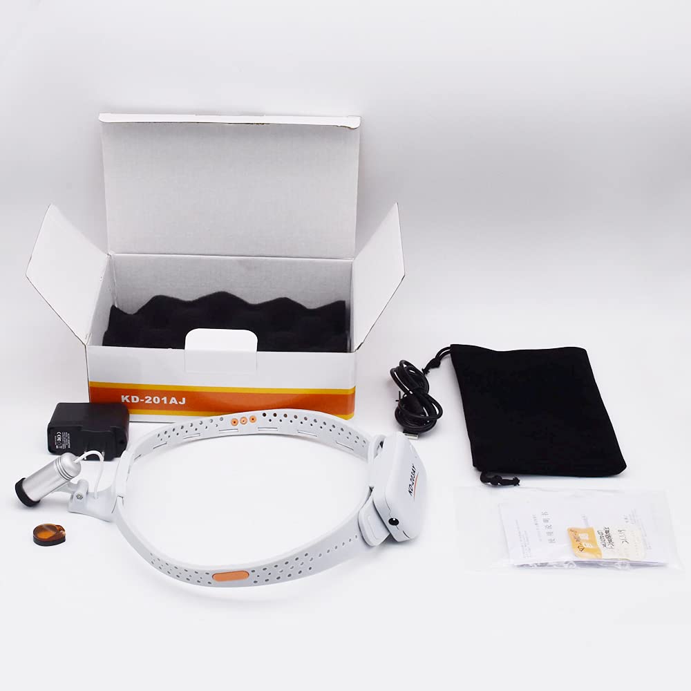 Tankredrug 3W LED Ultra-Light Headband Examination Headlight Headlamp with Filter Head Light Lamp