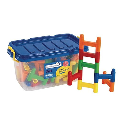 Excellerations Tower Building Set - 50 Pieces (Item # Tow)