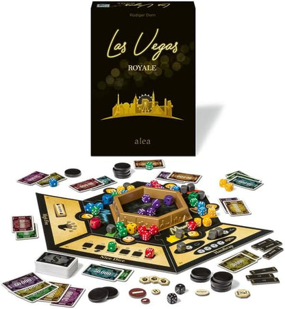 Ravensburger Las Vegas Royale Strategy Board Game for Ages 8 &amp Up - 20th Anniversary Edition Alea