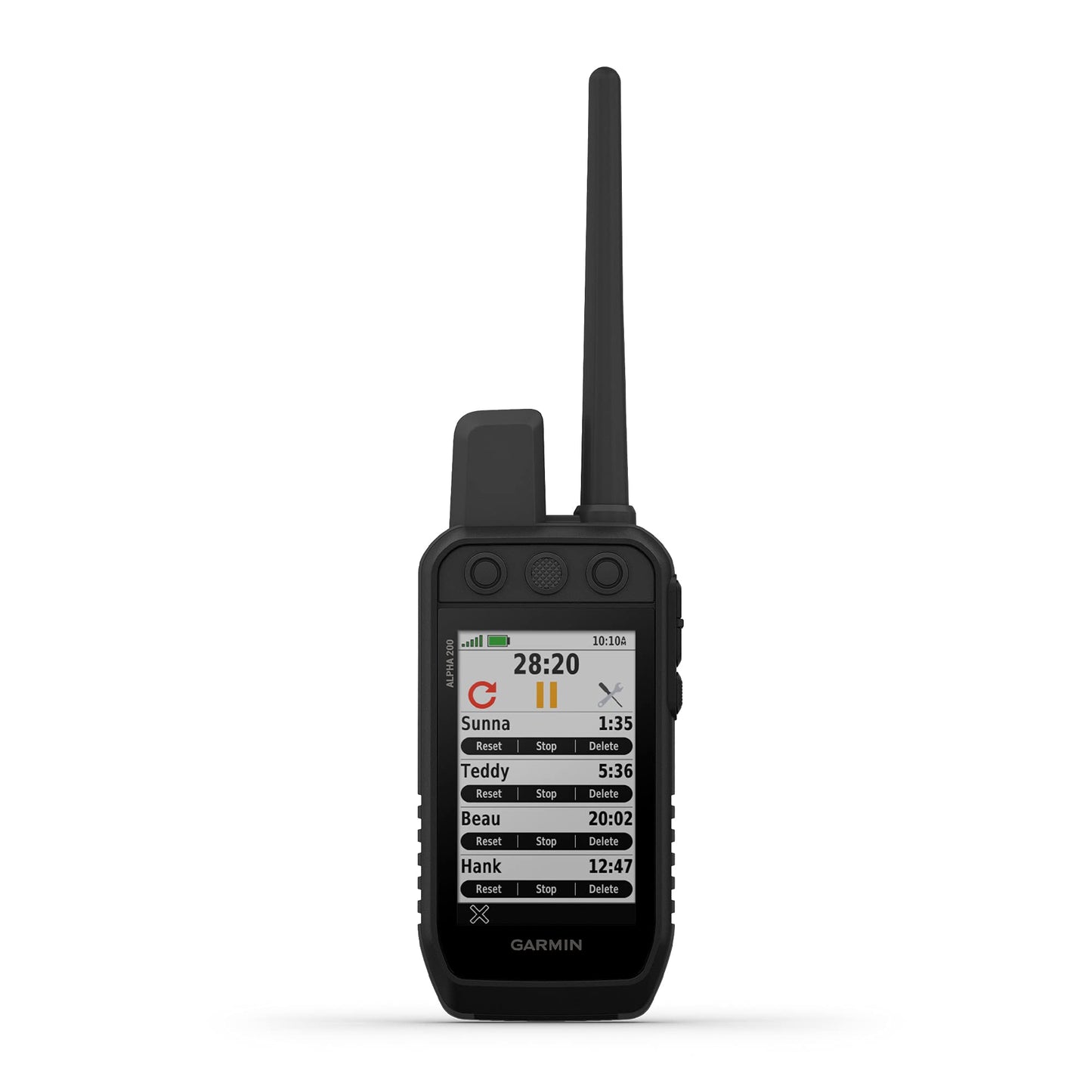 Garmin Alpha 200 Handheld, Simple, Accessible and Fast Tracking and Training for Your Dogs, Sunlight-readable 3.5" Capacitive Touchscreen