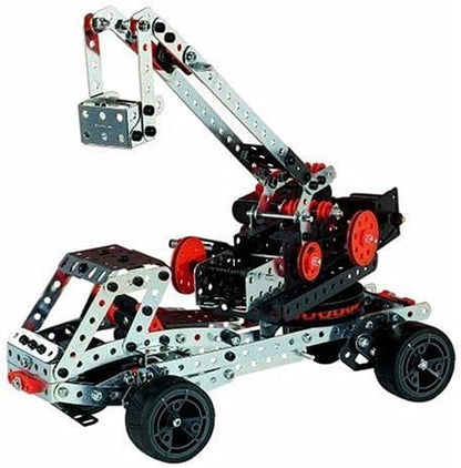 MECCANO Erector Super Construction 25-in-1 Motorized Building Set Steam Education Toy 638 Parts for Ages 10+
