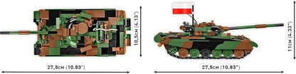 COBI Armed Forces T-72 M1R (PL/UA) Tank Building Set 724 Pieces