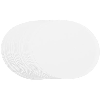 PATIKIL 3.4in (86mm) Button Badge Blank Paper, 100 Pcs Badge for 3 Inch 75mm Round Badge Button Maker Supplies DIY Pattern Painting Handmade Craft
