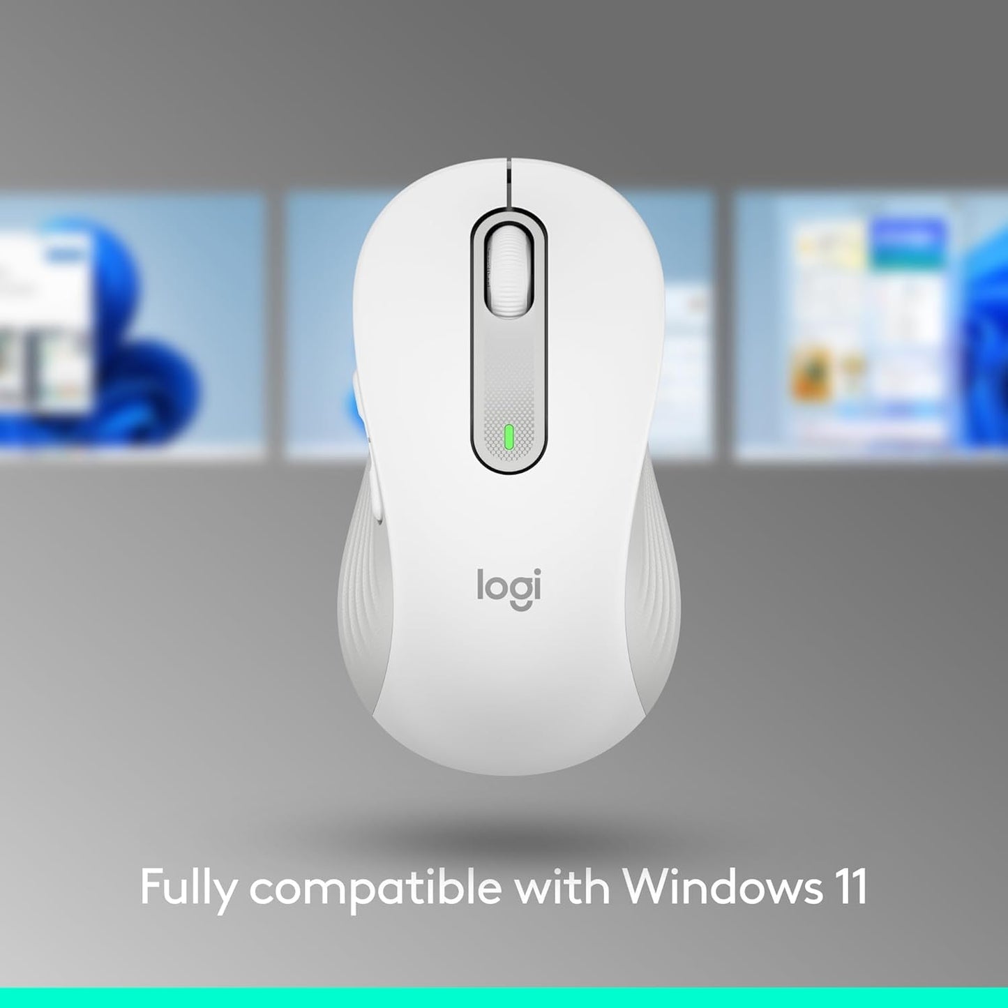 Logitech Wireless Mouse Signature M650 L Full Size - Large Hands, 2-Year Battery, Silent Clicks, Customizable Buttons, Bluetooth, PC/Mac/Chromebook - Black, Right-Handed, Large