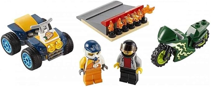 LEGO City Stunt Team 60255 Bike Toy Cool Building Set for Kids New 2020 (62 Pieces)