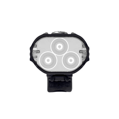 LEZYNE React Drive Front LED Bike Light - 1200-Lumen CNC-Machined Aluminum IPX7 Waterproof USB-C Rechargeable Handlebar-Mounted Cycling Visibility Headlight, 70-Hour Runtime (1-LED-43F-V117)