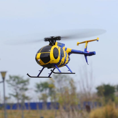 RC ERA C184 MD500 RC Helicopter for Beginners Gyro &amp Optical Sensor Stabilized Easy to Fly 2.4GHz 4CH Flybarless RTF Remote Control Helicopter