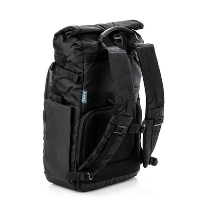 Tenba Fulton v2 14L All Weather Backpack for Mirrorless and DSLR cameras and lenses – Black/Black Camo (637-735)