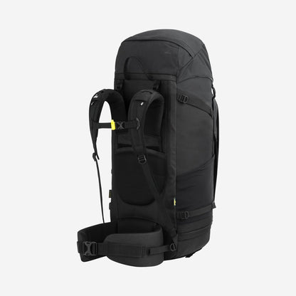 NOMAD Batura Backpack - Premium 70L Pack with Rain Cover Included | Lightweight Rucksack for Traveling, Hiking, Camping, Outdoor Sports (Black)