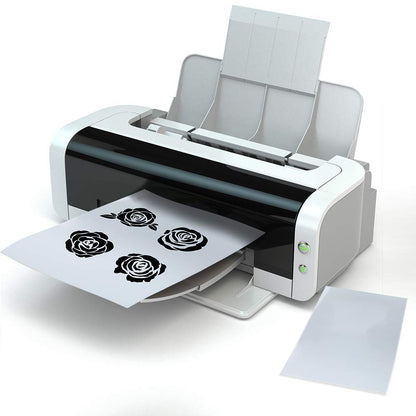 Caydo 23 Pieces Screen Printing Starter kit Include 3 Different Size of Wood Silk Screen Printing Frame with Mesh, Screen Printing Squeegees, Inkjet Transparency Film, Ink Knife, and Mask Tape