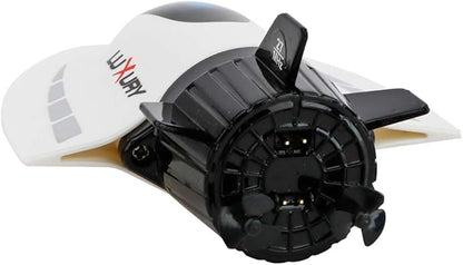 GoolRC Mini RC Submarine Boat Remote Control Waterproof Diving Toy (White)
