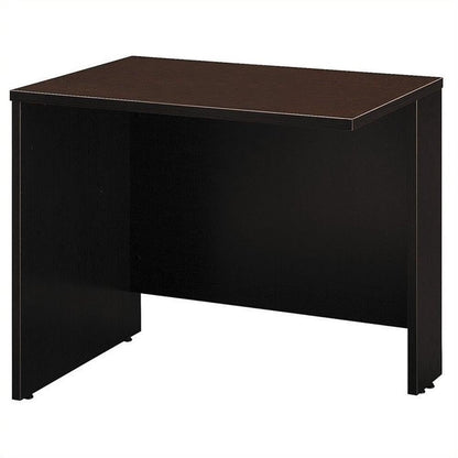 Bush Business Furniture Series C 36W Bridge/Return in Mocha Cherry