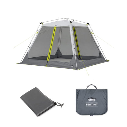CORE 10'x10' Instant Screen House with Footprint and Tent Kit