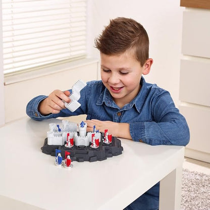 SmartGames Wall &amp Warriors – Medieval Logic Puzzle with 80 Challenges for Ages 8+
