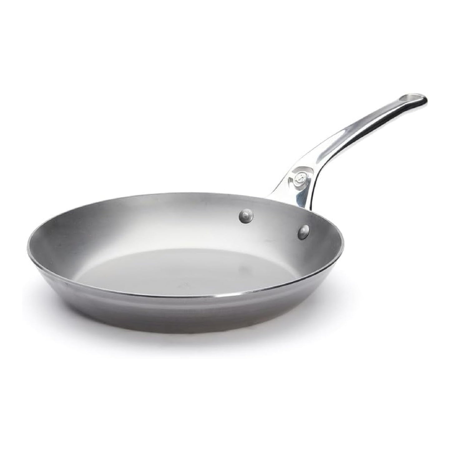 de Buyer MINERAL B Pro Carbon Steel Fry Pan - 11” Diameter, 8.3” Cooking Surface - Ideal for Searing, Sauteing & Reheating - Naturally Non-Stick Finish - Made in France