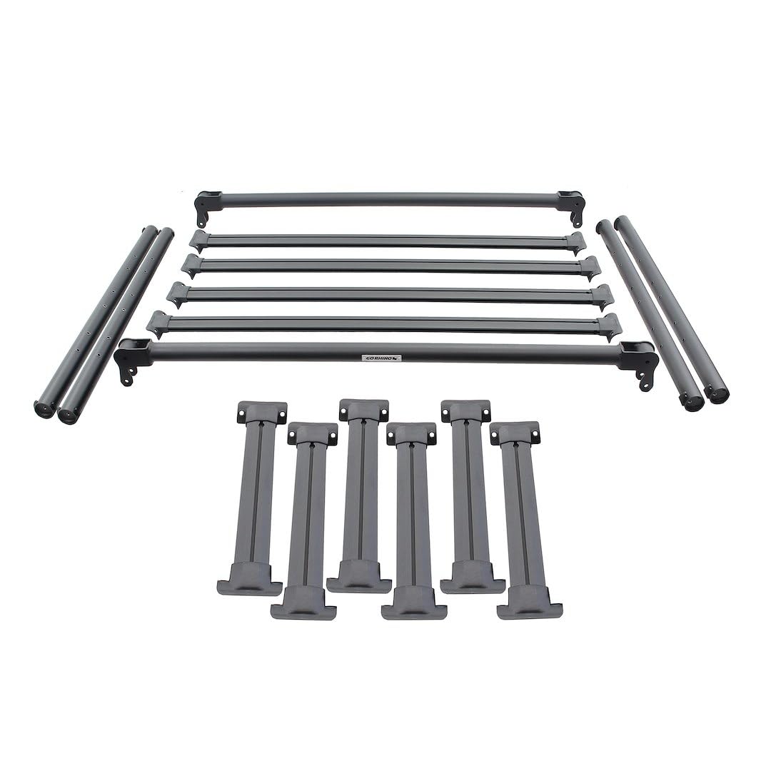 Go Rhino! - 5951000T-01 - Box 1-Overland Rack-MIDSIZE Truck